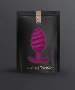 Dop Anal Gplug Twist 2 Sweet Raspberry G Vibe