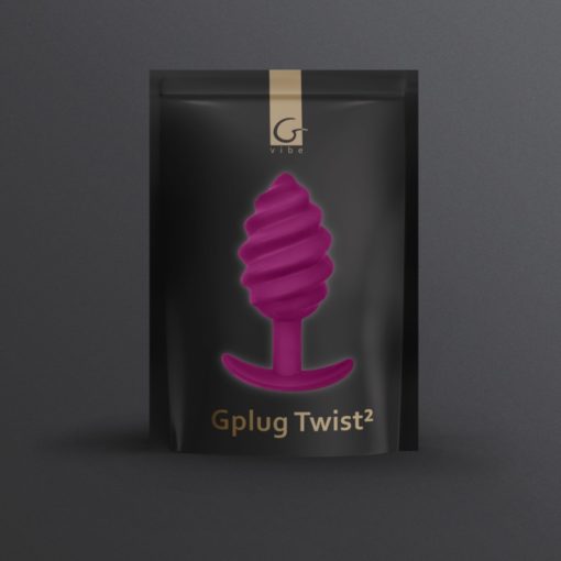 Dop Anal Gplug Twist 2 Sweet Raspberry G Vibe