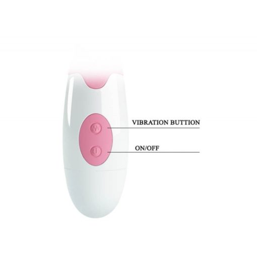 Vibrator Rabbit Pretty Love Peter Baby Pink jucarii sex shop