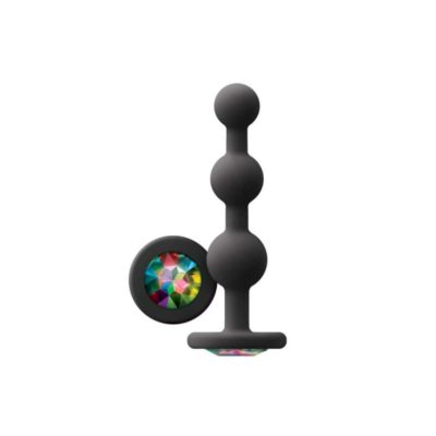 Butt plug Ripple Rainbow Gem 1