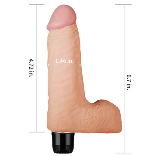 Vibrator Real Feel Realistic 3 sex shop online