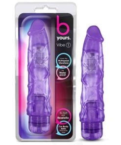 Vibrator Realistic B Yours Vibe 1 Purple sex shop online