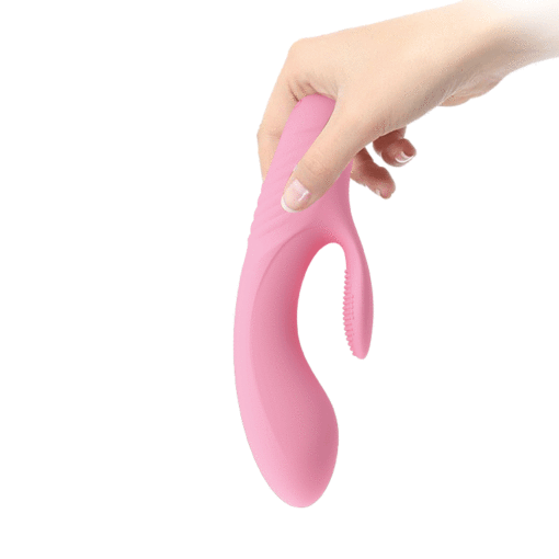 Vibrator Dublu Pretty Love Tim Baby Pink - imagine 2