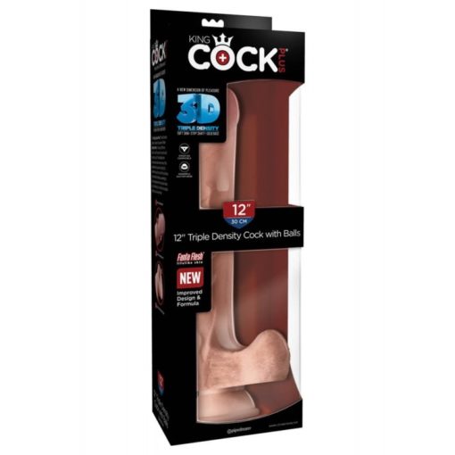 Dildo King Cock Plus 12 inch Triple Density Cock