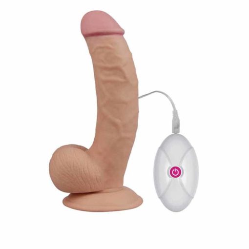 Vibrator-cu-Ventuza-Ultra-Soft-Dude-telecomanda