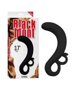 Butt Plug Two-Finger Black Mont