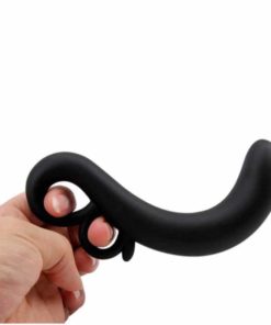 Butt Plug Two-Finger Black Mont