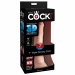 Dildo-cu-Ventuza-King-Cock-Triple-Density