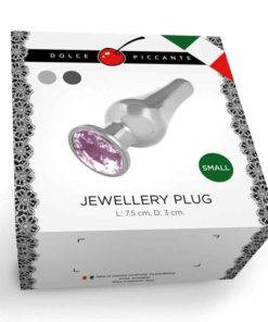 Butt Plug Jewellery Silver Dolce Piccante