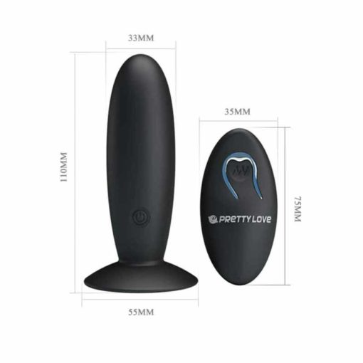 Butt Plug Pretty Love Remote Control - imagine 2