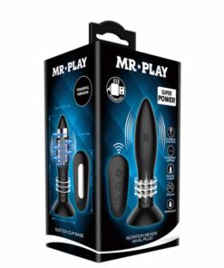 Butt Plug cu Vibratii Mr.Play Rimba