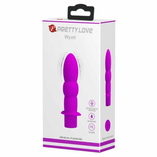 Butt Plug cu Vibratii Pretty Love Wyatt 2