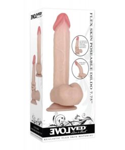 Dildo cu Ventuza Flexskin Poseable