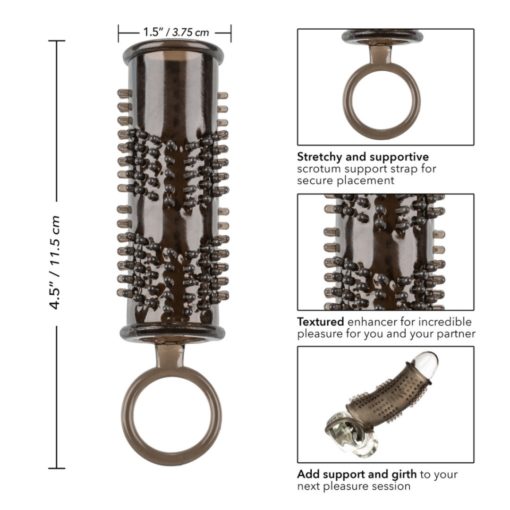 Manson Penis cu Striatii Pleasure Enhancer 12 cm