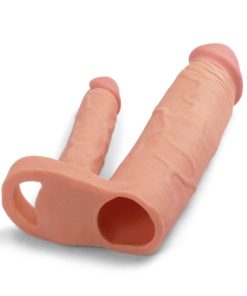 Prelungitor Double Penis Sleeve Lovetoy 20 cm