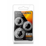 Set Inele Stay Hard Beaded Clear
