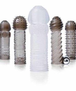 Set Mansoane cu Vibratii Penis Sleeve