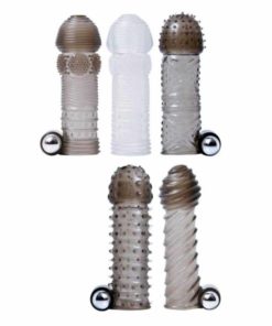 Set Mansoane cu Vibratii Penis Sleeve