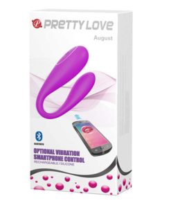 Vibrator Cuplu App-Controlled Pretty Love August