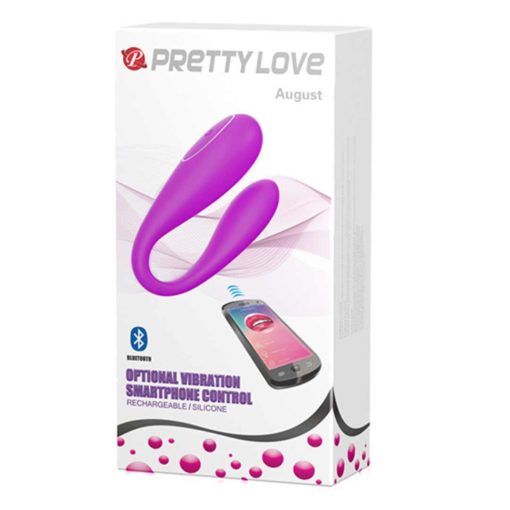 Vibrator Cuplu App-Controlled Pretty Love August