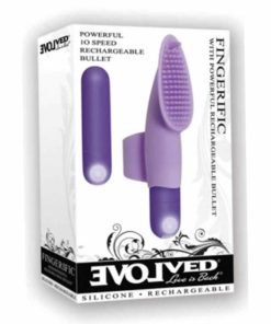 Stimulator Clitoris Fingerific Evolved Violet