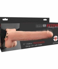 Strap-on Reincarcabil cu Testicule 11 Inch