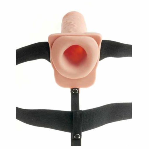 Strap-on Reincarcabil cu Testicule 11 Inch - imagine 4