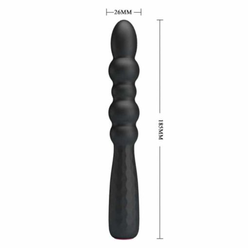 Vibrator Anal Pretty Love Monroe Black - imagine 3