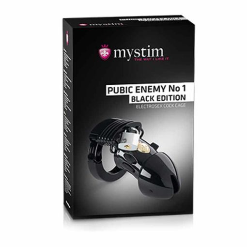 Centura Castitate Cock Cage Mystim Negru - imagine 2