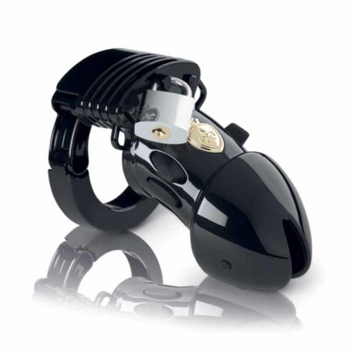 Centura Castitate Cock Cage Mystim Negru