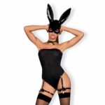 Costum de Iepuras Bunny Obsessive Negru