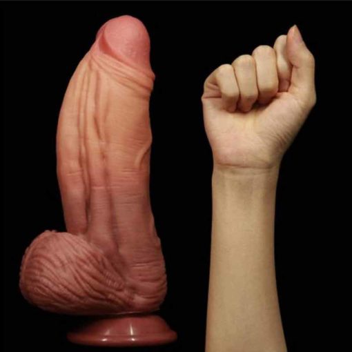Dildo Realist Nature Cock 10 Inch - imagine 4