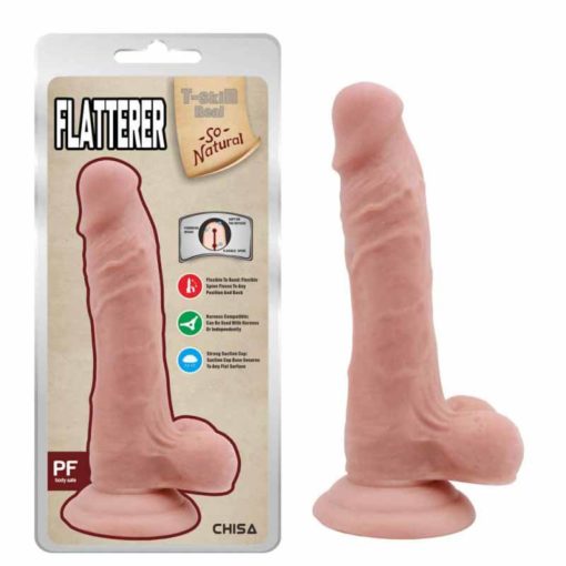 Dildo Realistic cu Ventuza Flatterer