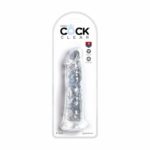 Dildo Translucid King Cock Clear 8Inch