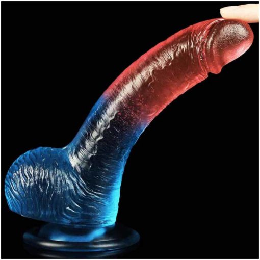 Dildo cu Ventuza 7.5 Inchi Dazzle Studs - imagine 2