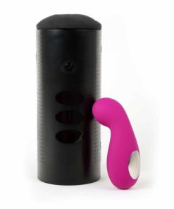 Set Cuplu Vibrator Cliona si Masturbator Titan