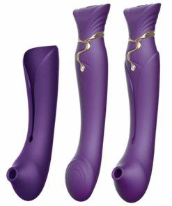 Set-Vibratoare-ZALO-QUEEN-Punct-G-TWILIGHT-PURPLE