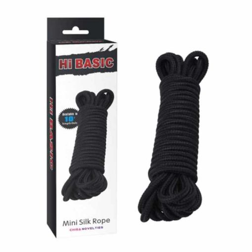 Sfoara Mini Silk Chisa Novelties Negru