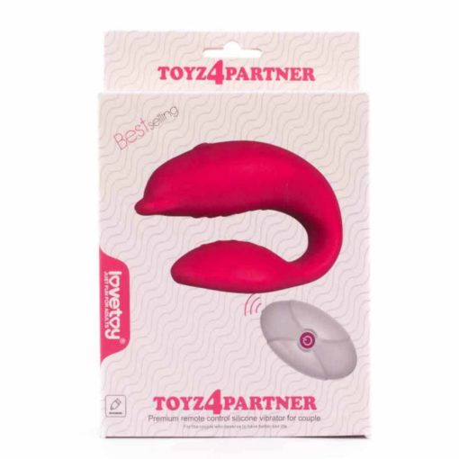 Vibrator Cuplu Toyz4Partner Rechargeable Partner 2