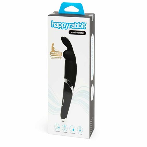 Vibrator Happy Rabbit Wand Vibrator Black 2