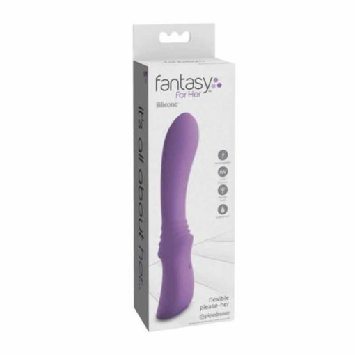 Vibrator Punctul-G Fantasy Flexible Please Pipedream