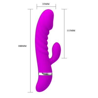 Vibrator Rabbit Pretty Love Tracy Purple 3