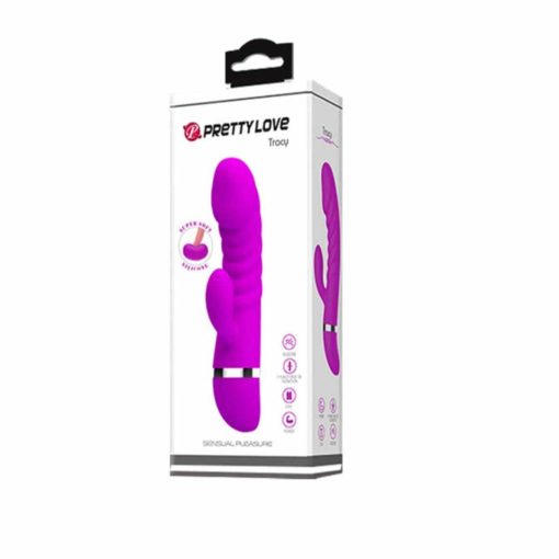 Vibrator Rabbit Pretty Love Tracy Purple 2