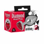 Butt Plug Metal Diamond Medium You2Toys