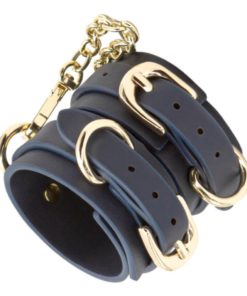 Catuse Bondage Couture Wrist Cuff Blue
