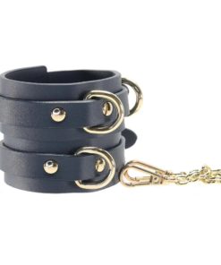 Catuse Bondage Couture Wrist Cuff Blue