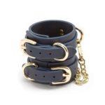 Catuse Bondage Couture Wrist Cuff Blue