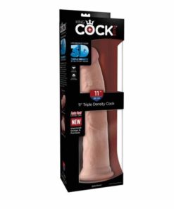 Dildo Ventuza King Cock Triple Density 11Inch