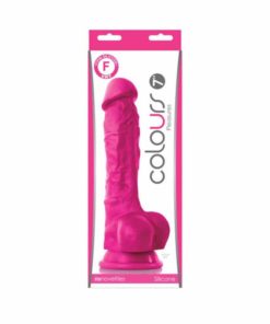 Dildo cu Ventuza Colours Pleasures 7Inch