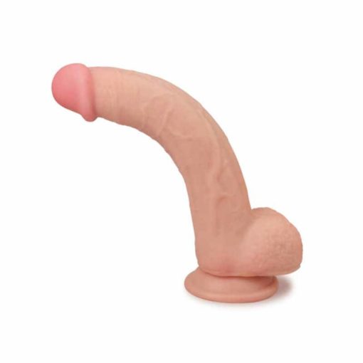 Dildo cu Ventuza Sliding Skin 9Inch - imagine 4
